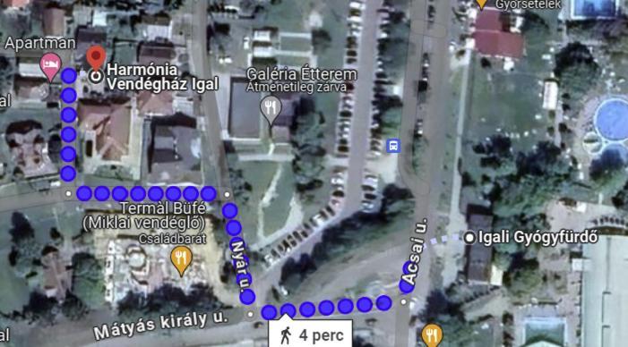 Harmonia Vendeghaz 100 Meterre Az Igali Gyogyfuerdotol Apartment Bagian luar foto